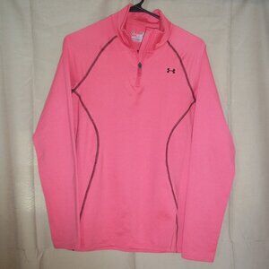 Medium pink Under Armour Cold Gear jersey